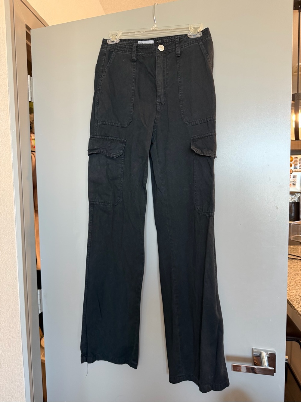 Zara Black Cargo Pants